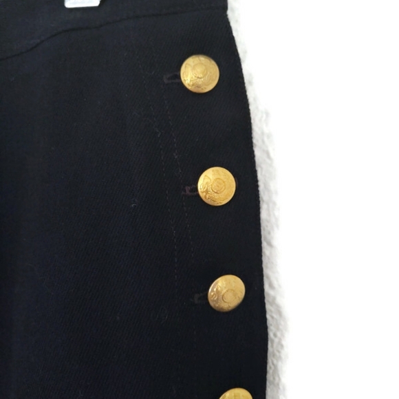 Vintage Lauren Ralph Lauren Navy  High Waisted Coastal No Flaws Wide Leg Pants - Picture 5 of 5